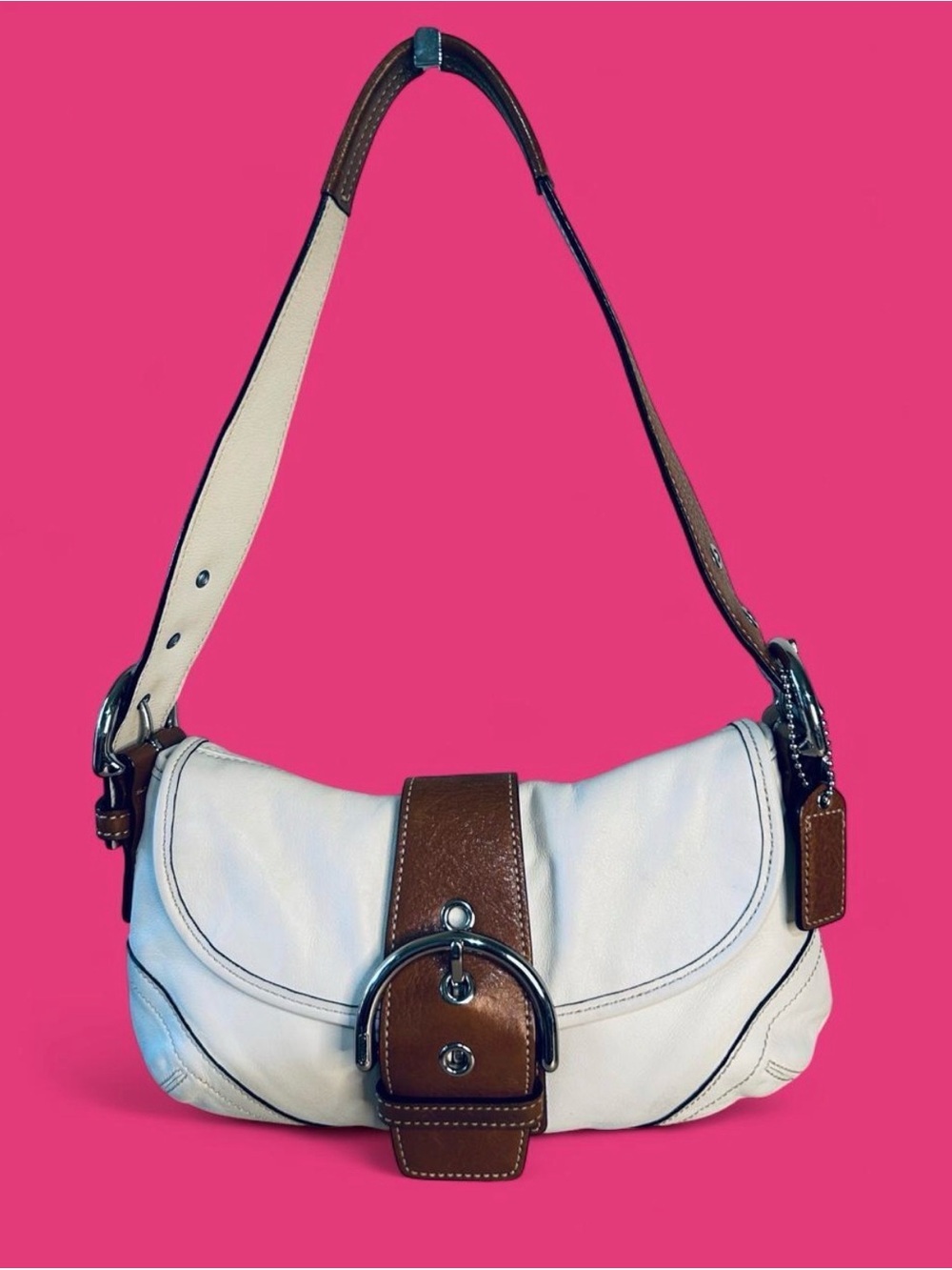 Coach Soho Vintage 2005 Small Leather Shoulder Bag 9247